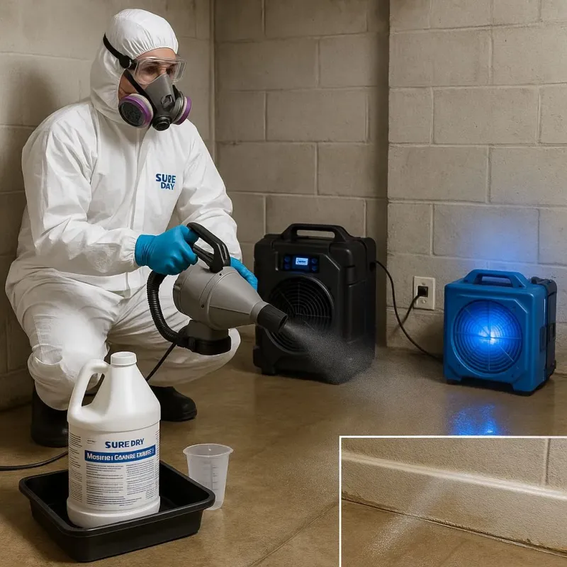 Sanitization and Odor Removal process in Ceredo, WV