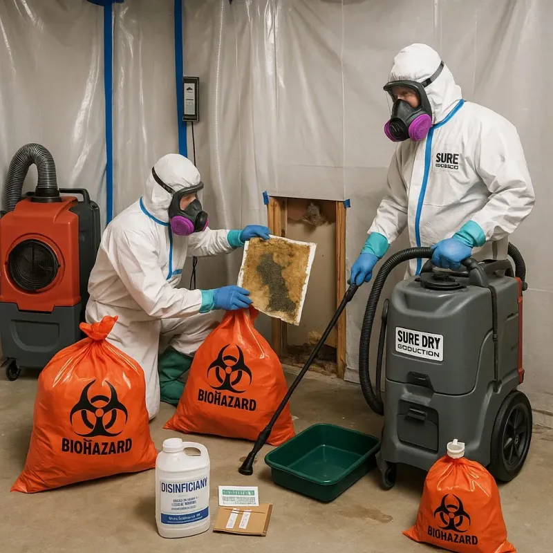 Contaminated Water Handling Protocols process in Ceredo, WV